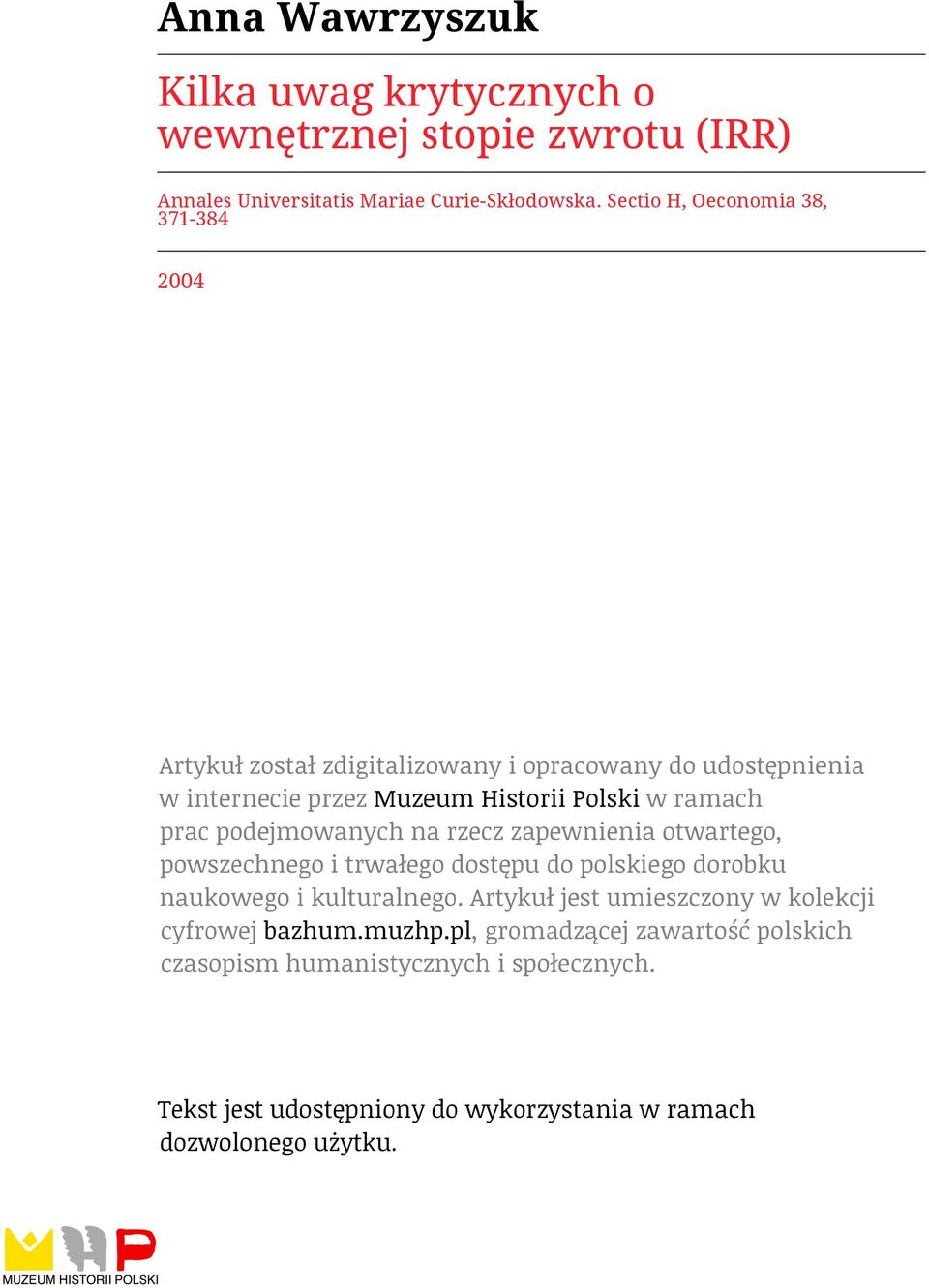 Annales Universitatis Mariae