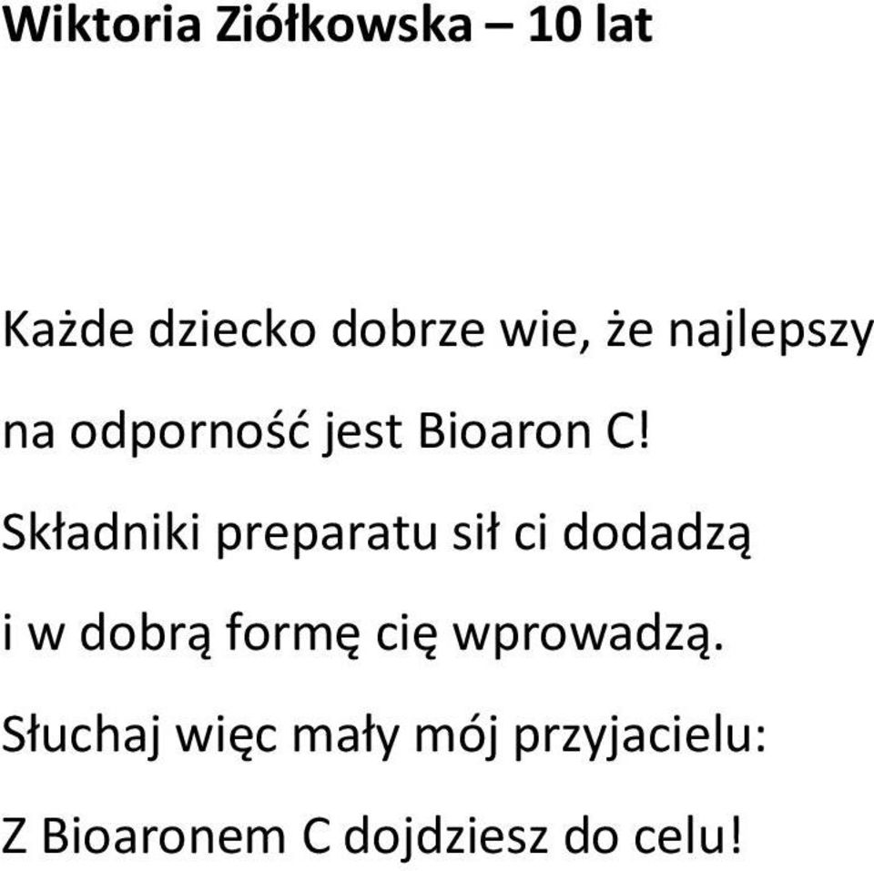 Składniki preparatu sił ci dodadzą i w dobrą formę cię