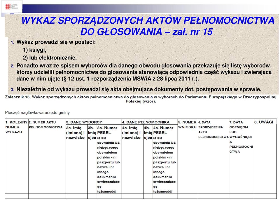 lub elektronicznie. 2.