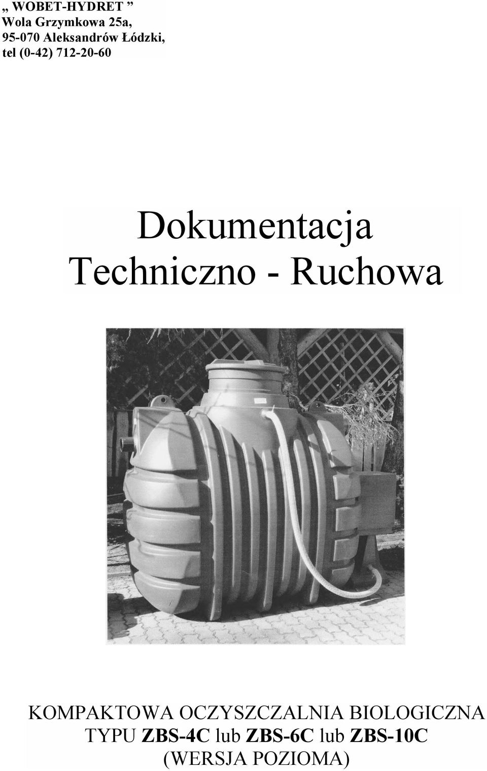 Dokumentacja Techniczno - Ruchowa KOMPAKTOWA