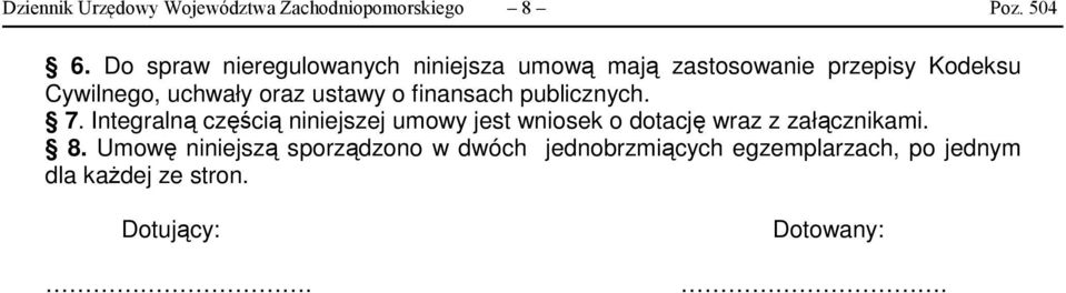 ustawy o finansach publicznych. 7.