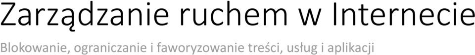 ograniczanie i