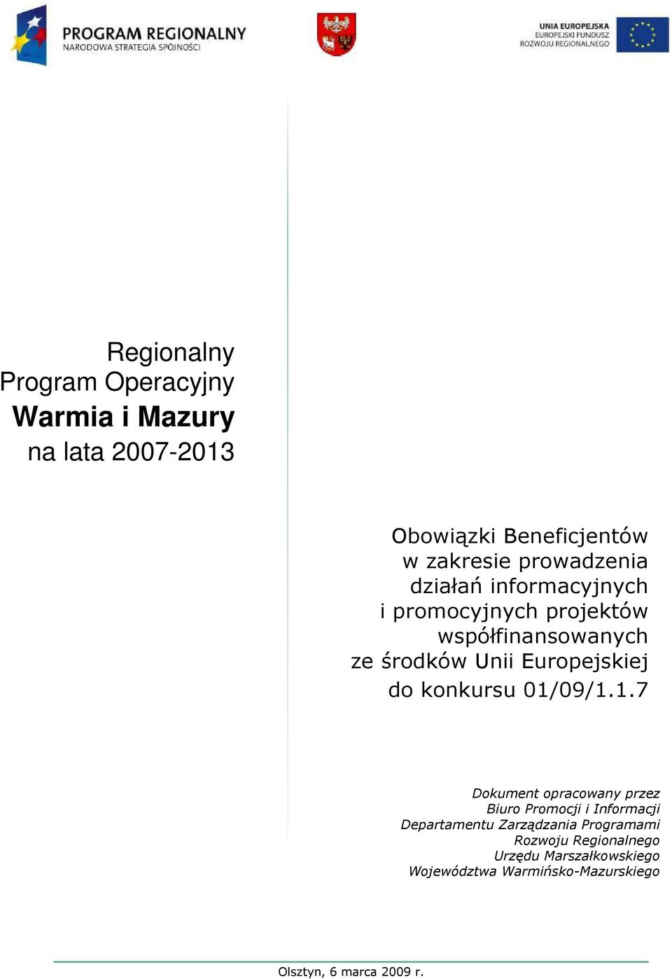 Europejskiej do konkursu 01/