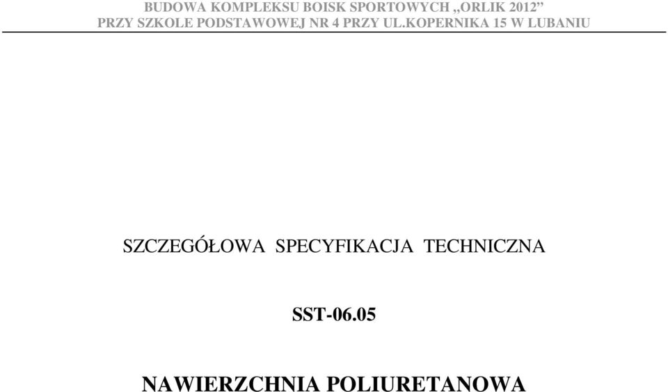 TECHNICZNA SST-06.
