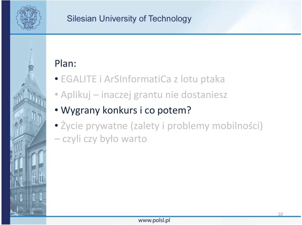 Wygrany konkurs i co potem?