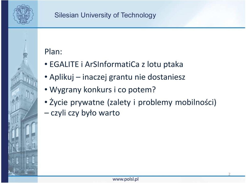 Wygrany konkurs i co potem?