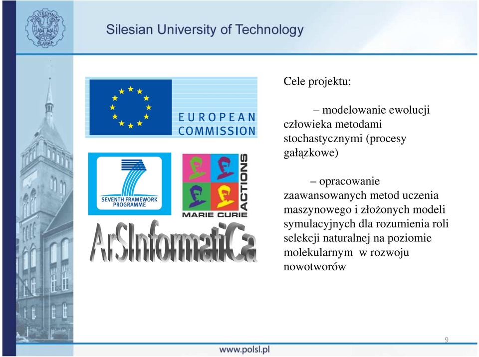 metod uczenia maszynowego i złożonych modeli symulacyjnych dla