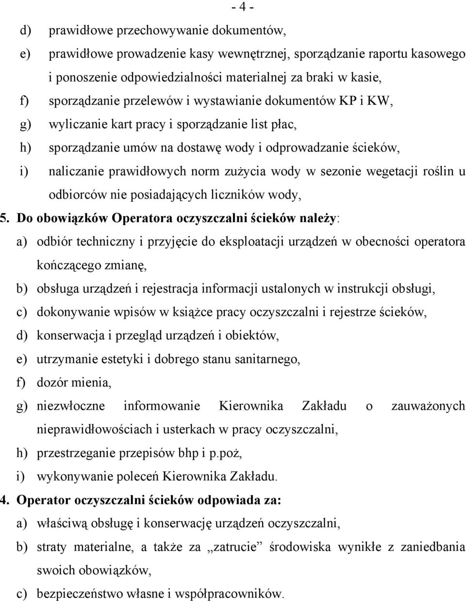 wody w sezonie wegetacji roślin u odbiorców nie posiadających liczników wody, 5.