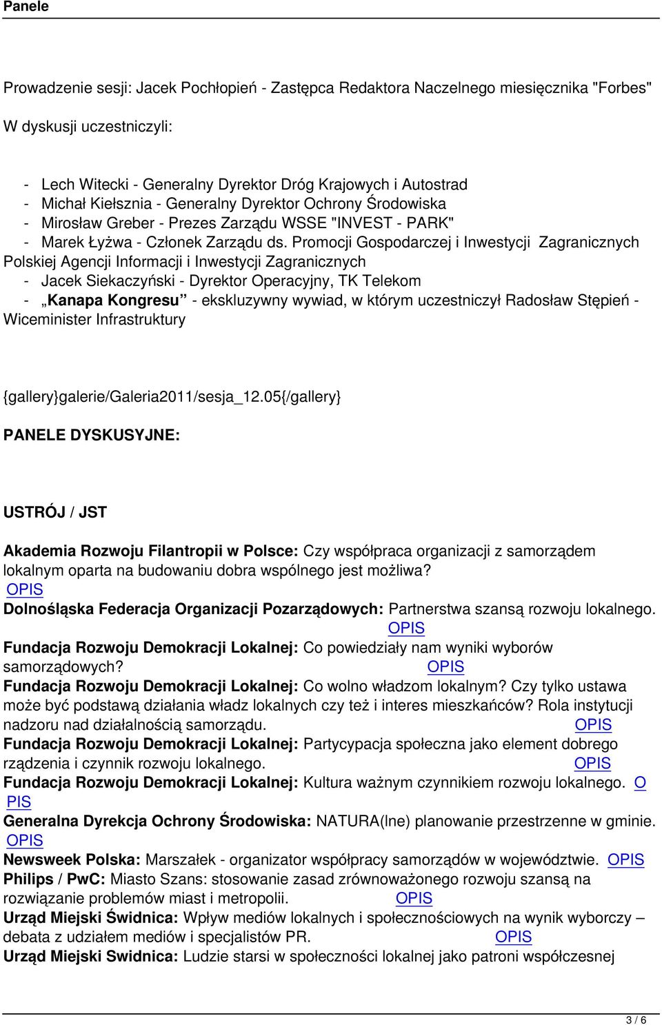 Promocji Gospodarczej i Inwestycji Zagranicznych Polskiej Agencji Informacji i Inwestycji Zagranicznych - Jacek Siekaczyński - Dyrektor Operacyjny, TK Telekom - Kanapa Kongresu - ekskluzywny wywiad,