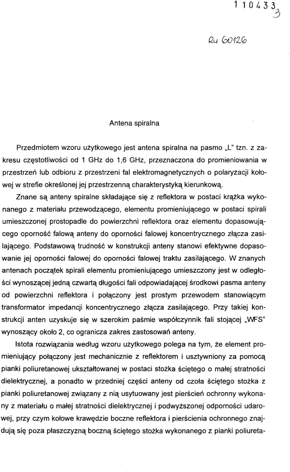 przestrzenną charakterystyką kierunkową.