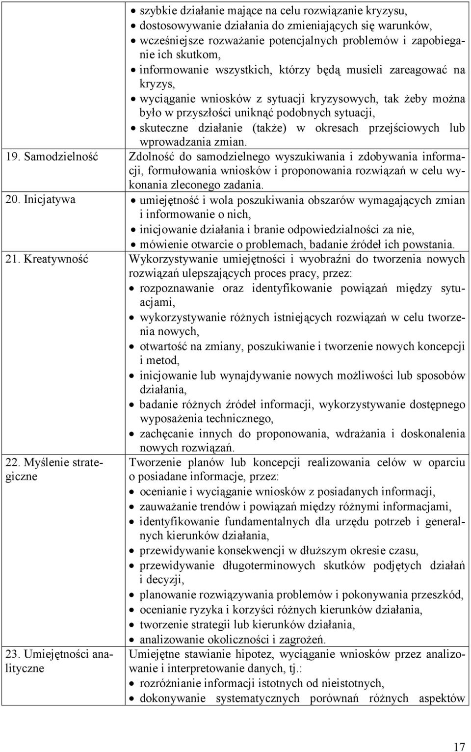 przejściowych lub wprowadzania zmian. 19.