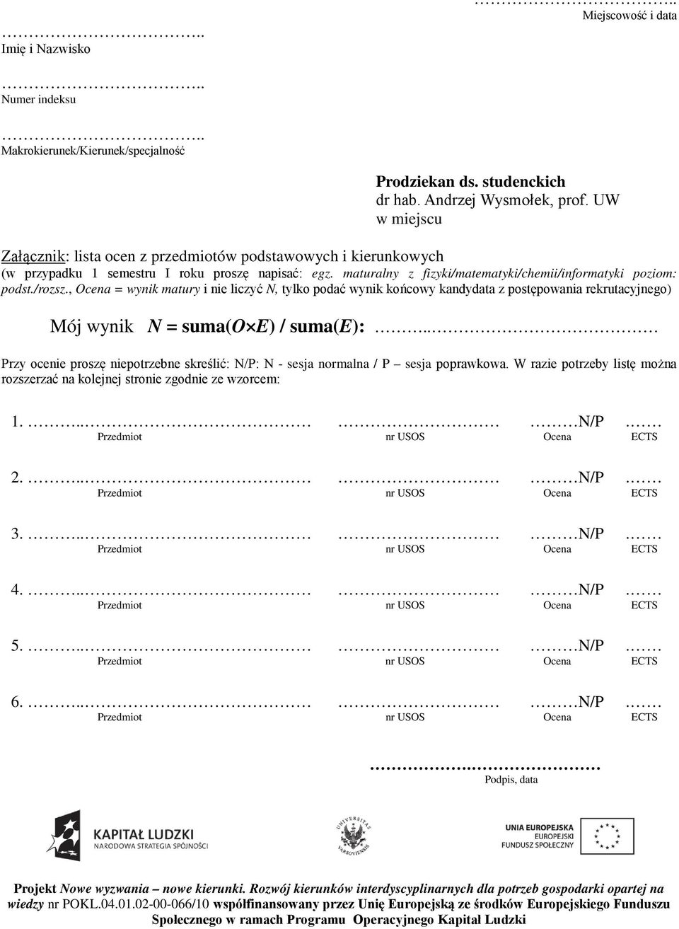 maturalny z fizyki/matematyki/chemii/informatyki poziom: podst./rozsz.