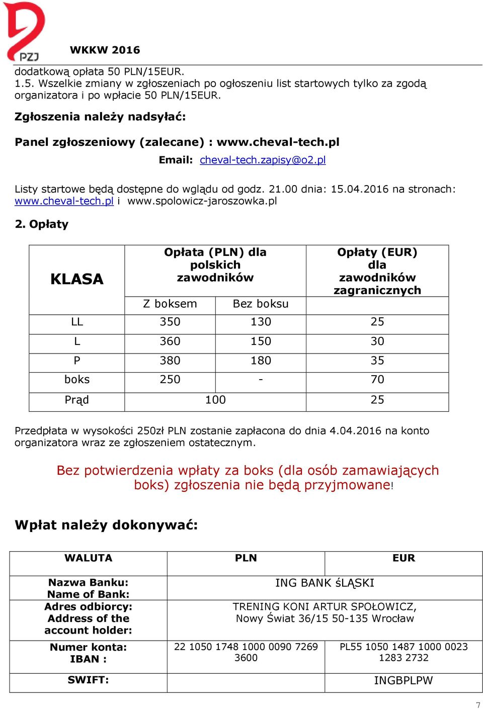 cheval-tech.pl i www.spolowicz-jaroszowka.pl 2.