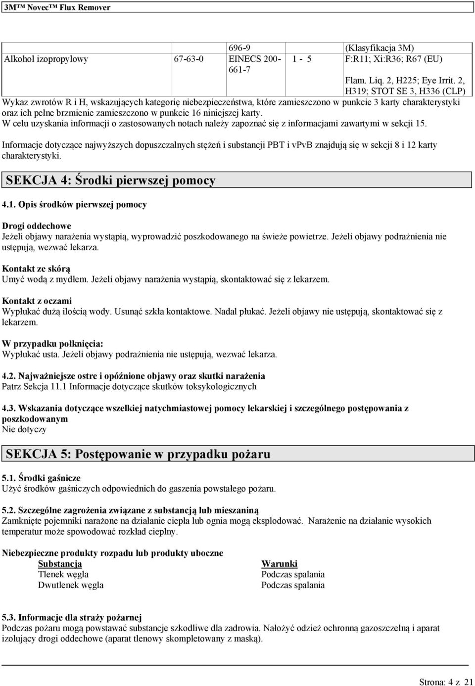 niniejszej karty. W cel zyskania informacji o zastosonych notach należy zapoznać się z informacjami zartymi w sekcji 15.