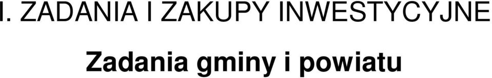 INWESTYCYJNE