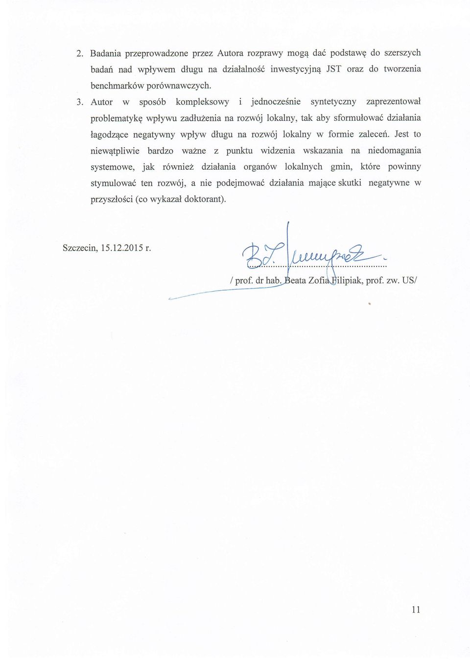 Autor w spos6b kompleksowy i jednoczesnie syntetyczny zaprezentowan problematykg wplywu zadhtzenia na rczttr6j lokalny, tak aby sformulowa(, dzialania lagodz4ce negatynmy wplyw