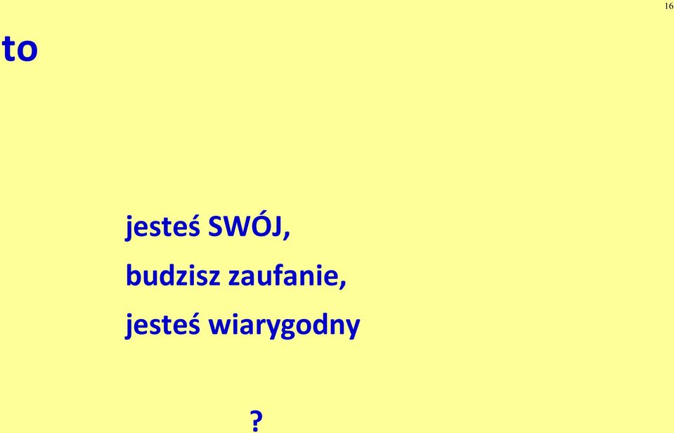zaufanie,