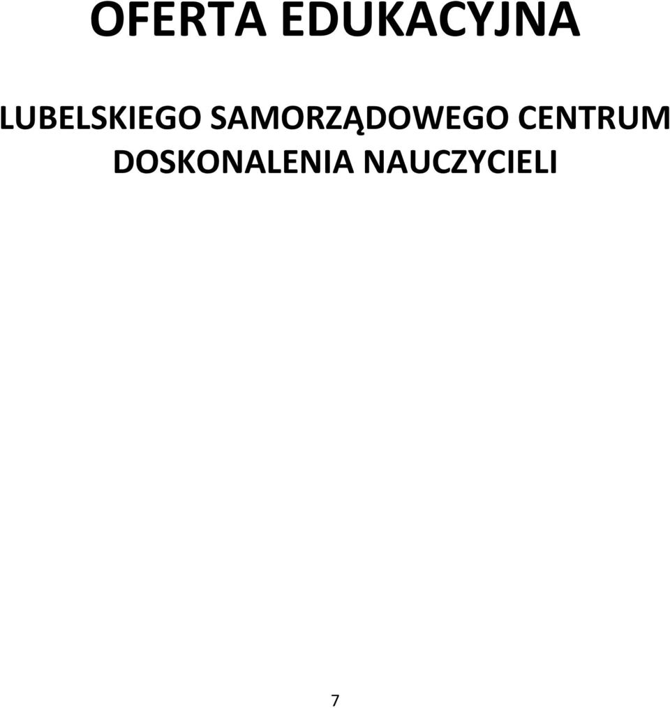 SAMORZĄDOWEGO