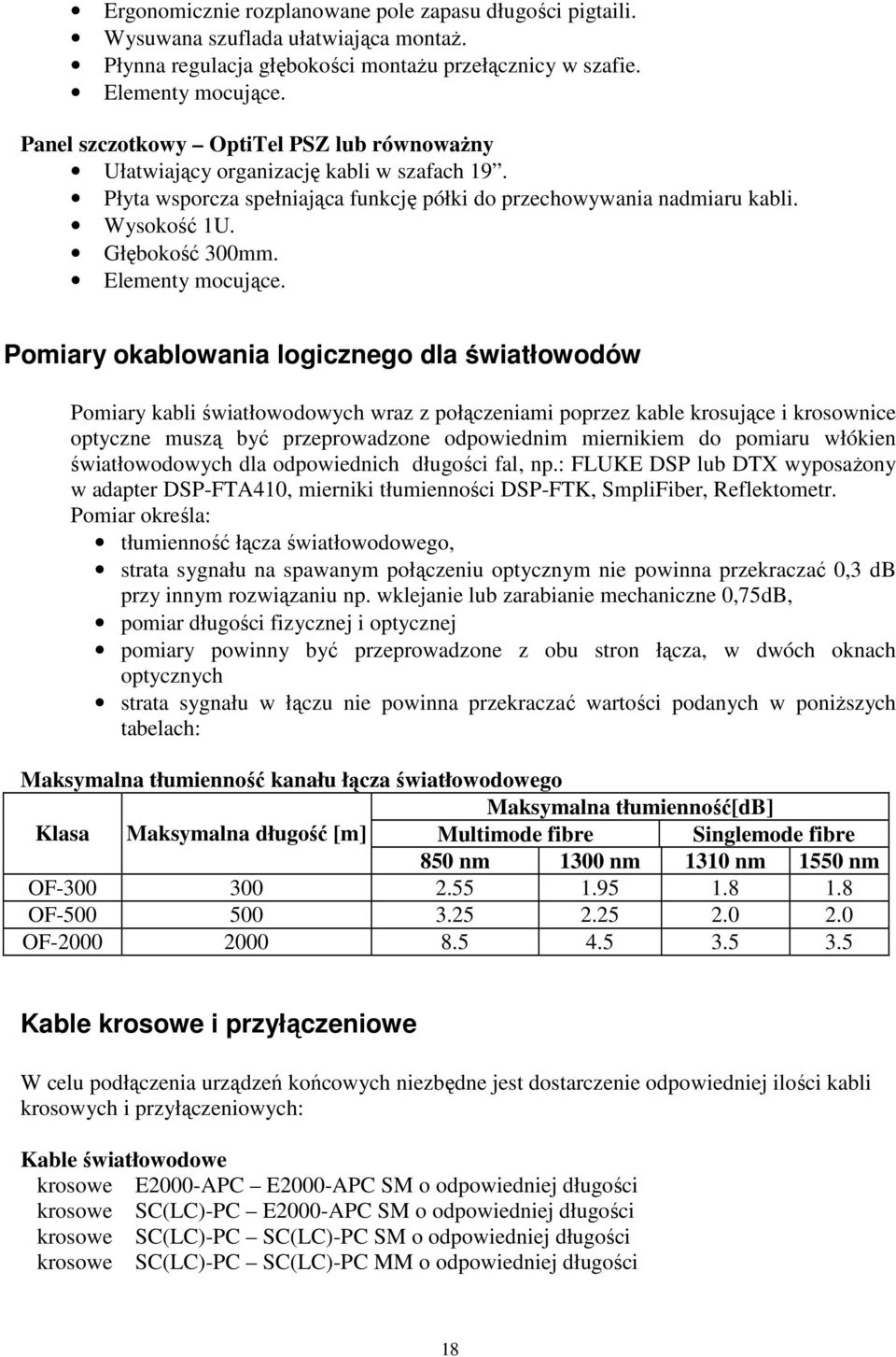 Elementy mocujące.