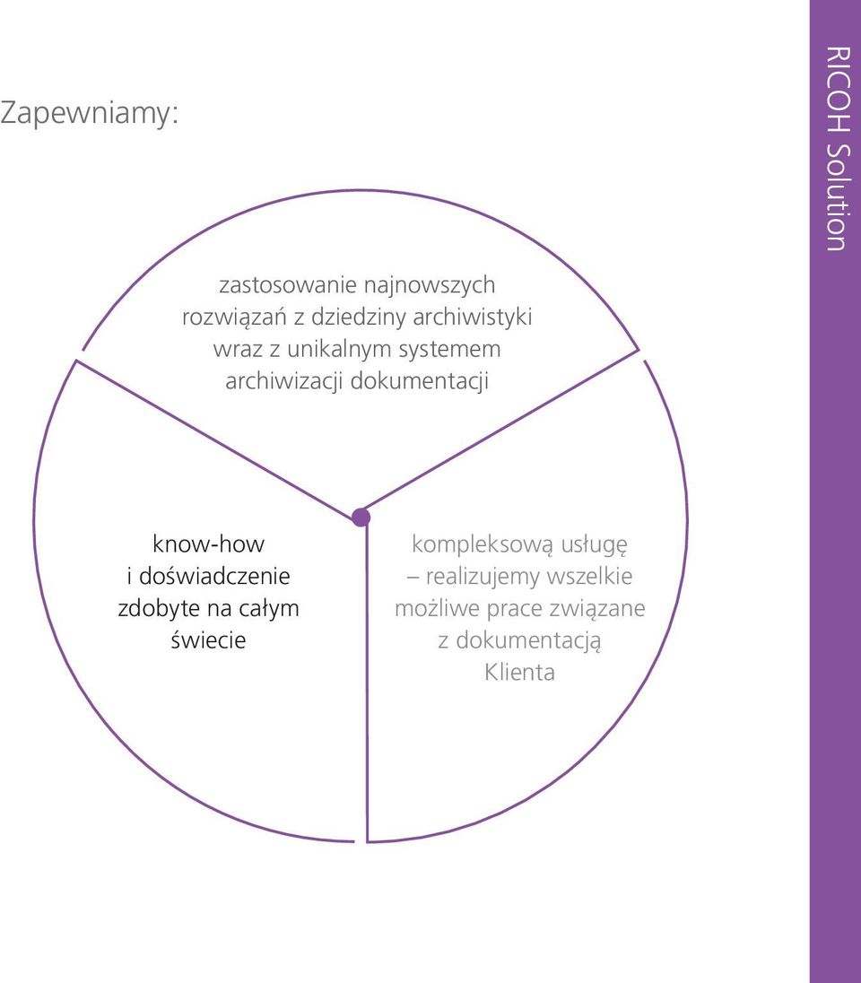 RICOH Solution know-how i doświadczenie zdobyte na całym świecie