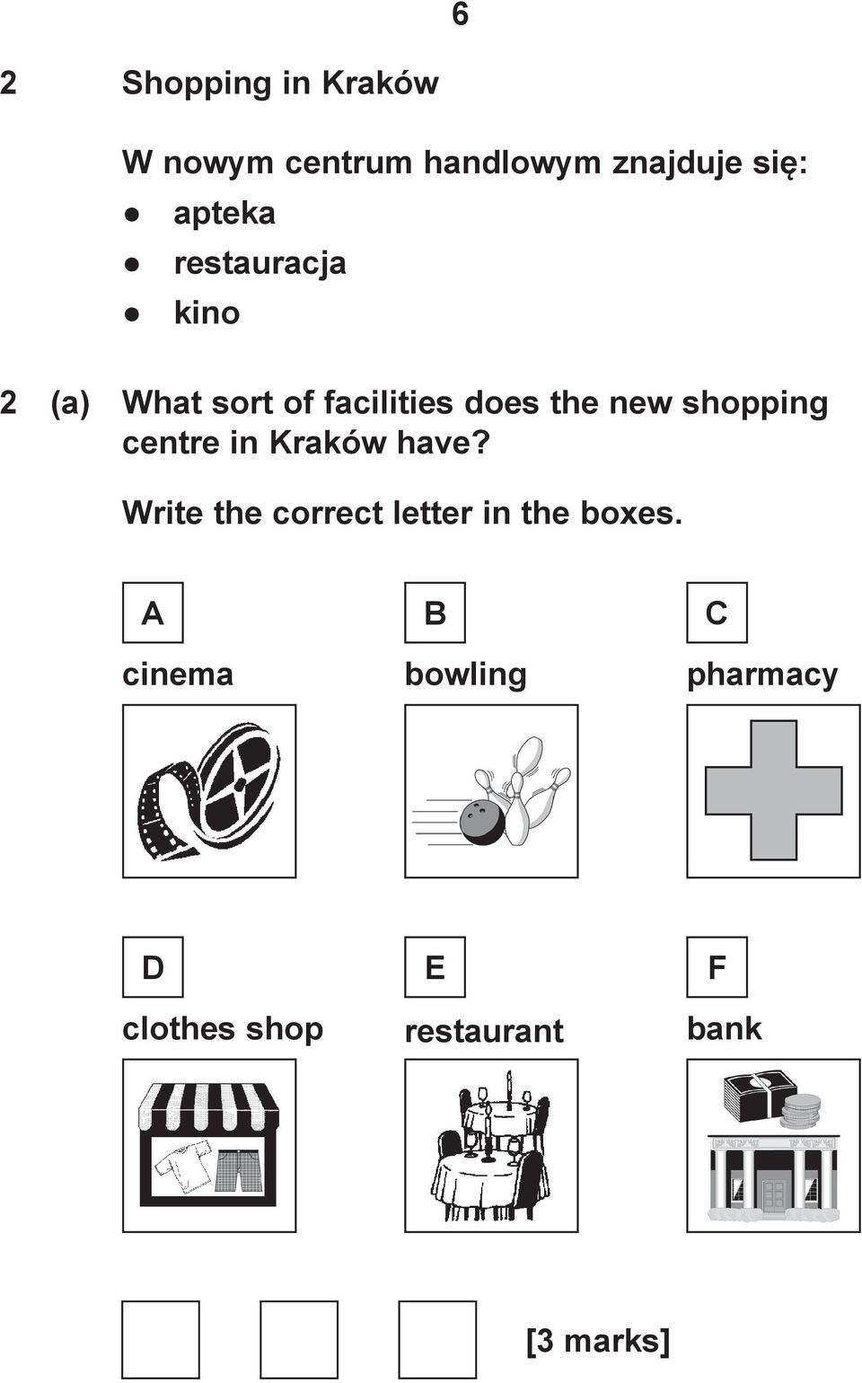 shopping centre in Kraków have?