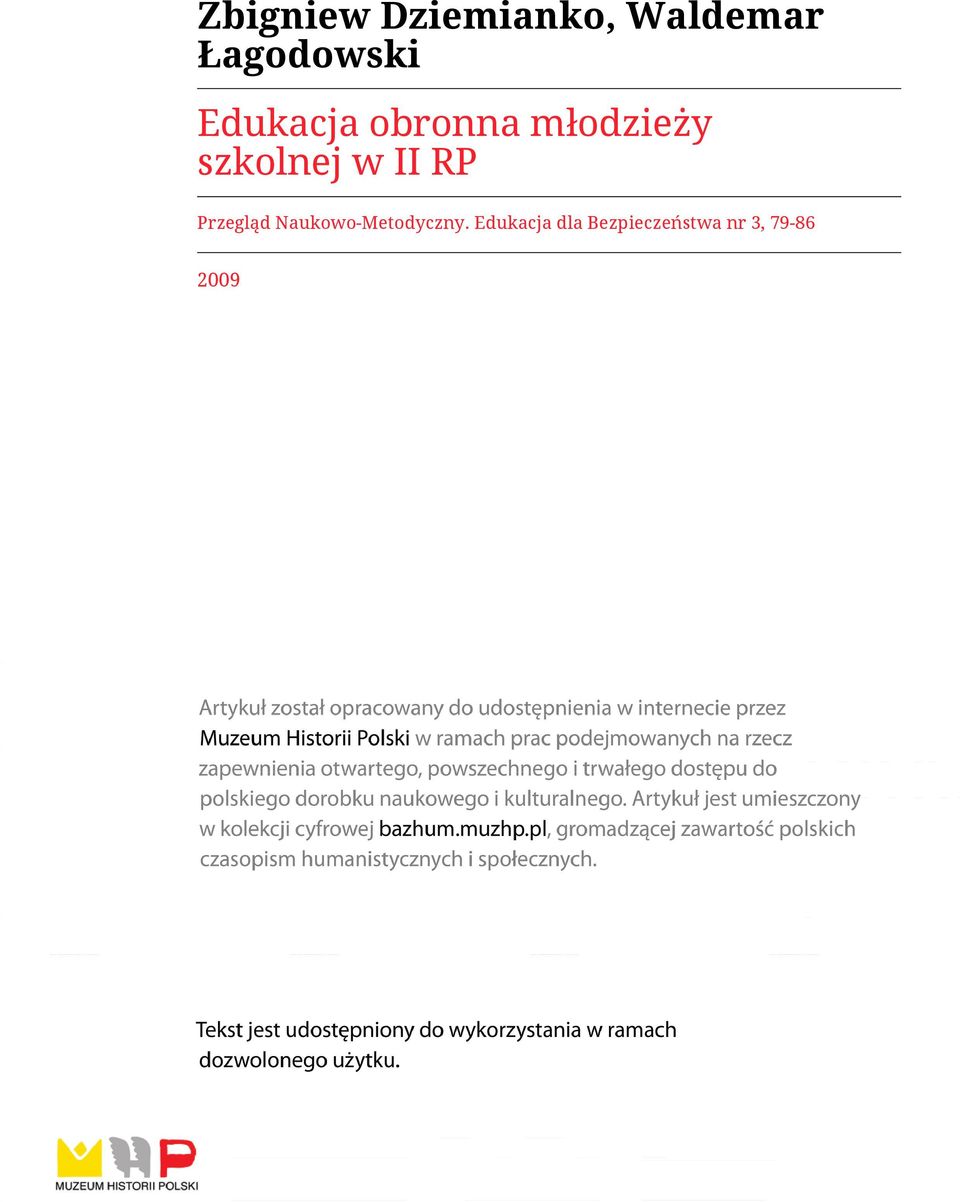 szkolnej w II RP Przegląd