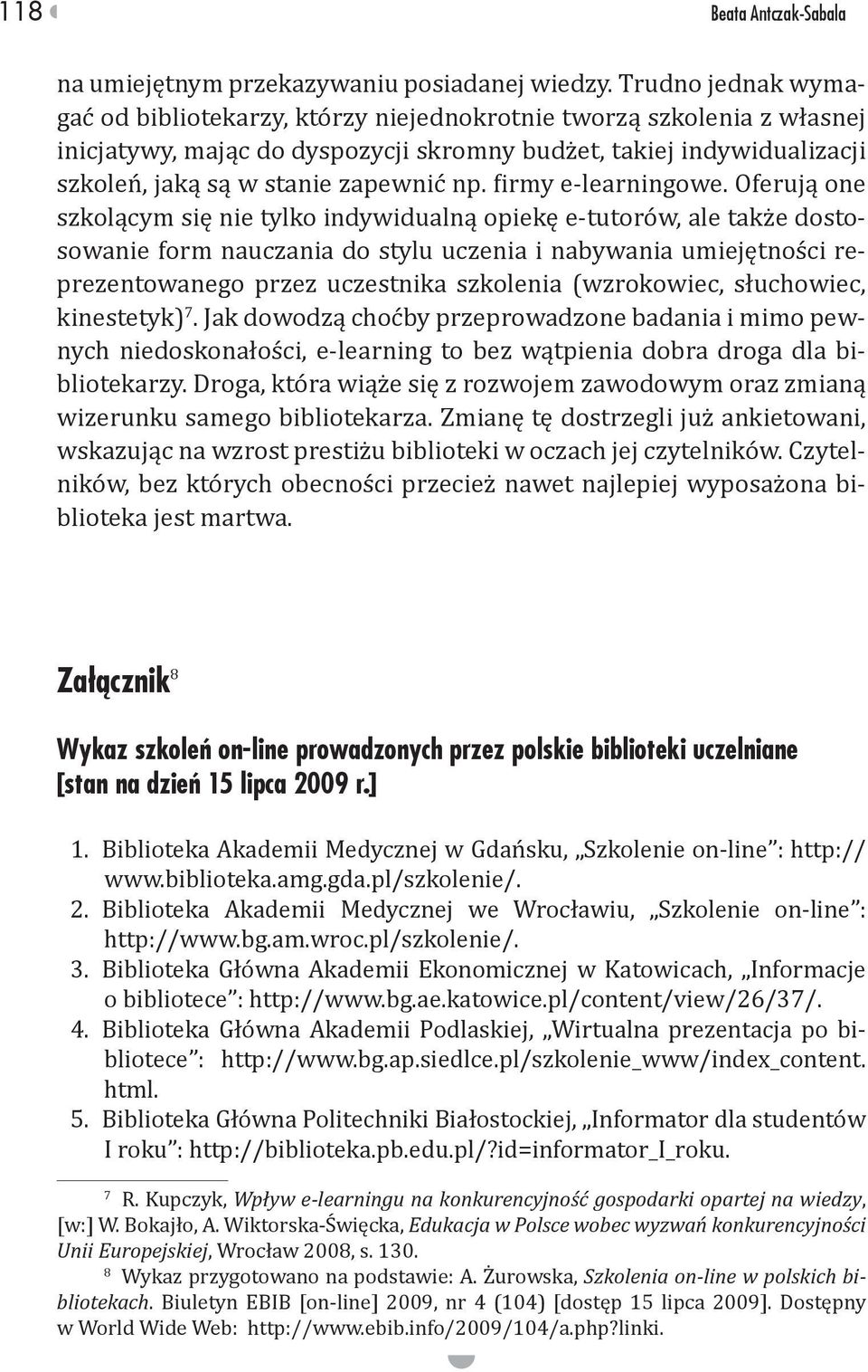 ] Wpyw e-learningu na konkurencyjno gospodarki opartej na wiedzy Edukacja w