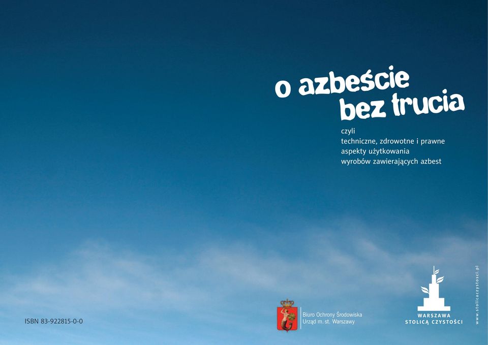 azbest ISBN 83-922815-0-0 Biuro Ochrony