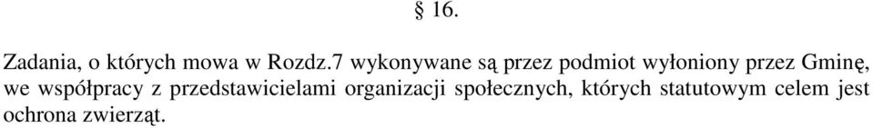 Gminę, we współpracy z przedstawicielami