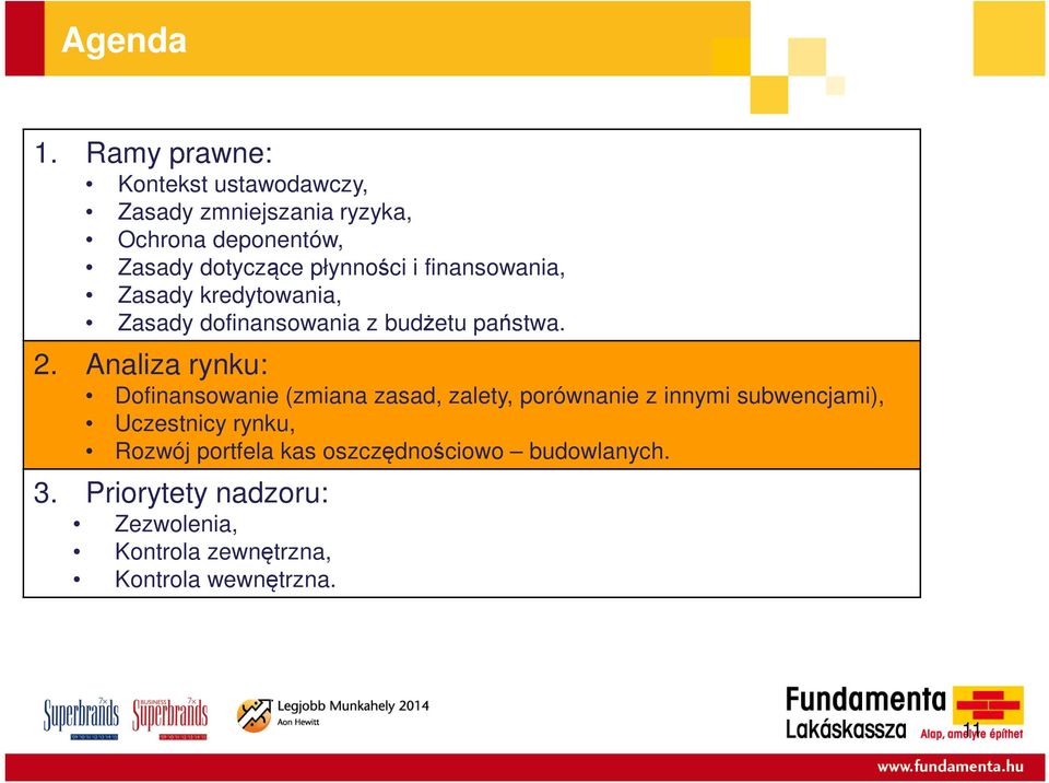 płynności i finansowania, Zasady kredytowania, Zasady dofinansowania z budżetu państwa. 2.