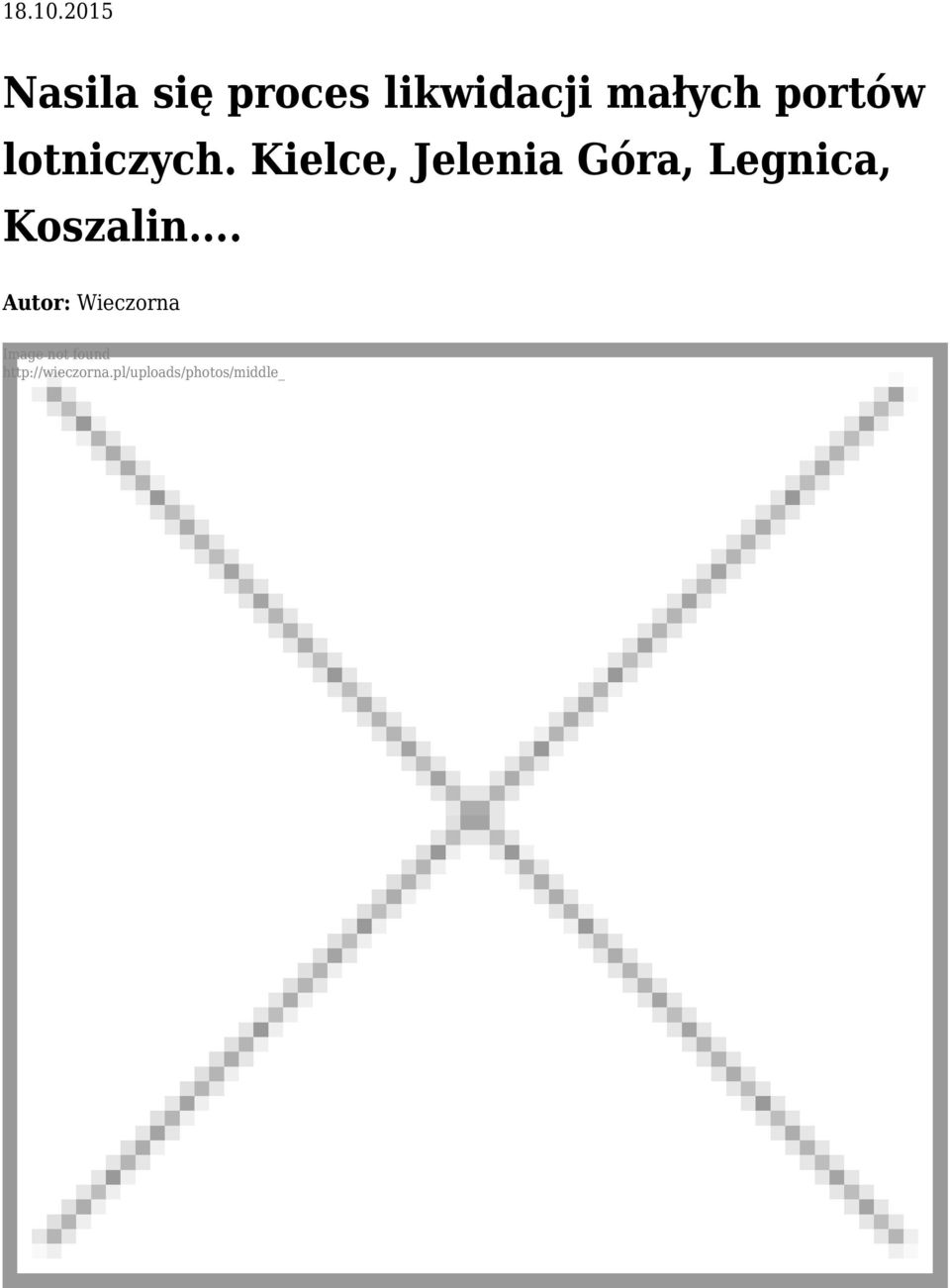 portów lotniczych.