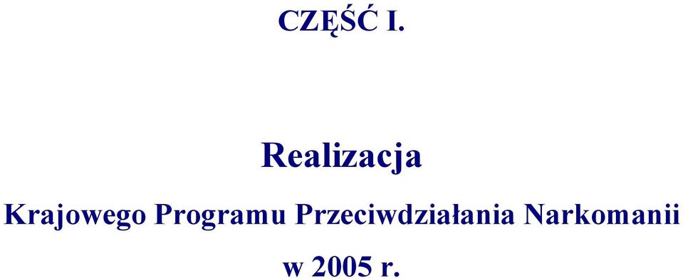 Krajowego Programu