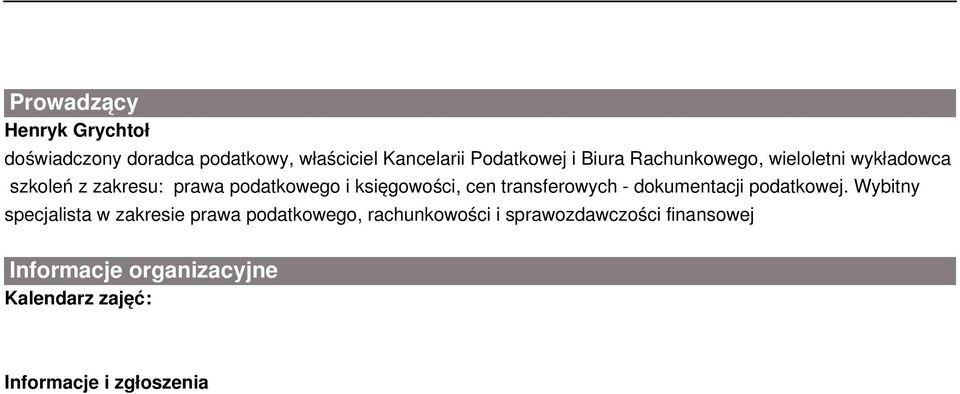 transferowych - dokumentacji podatkowej.