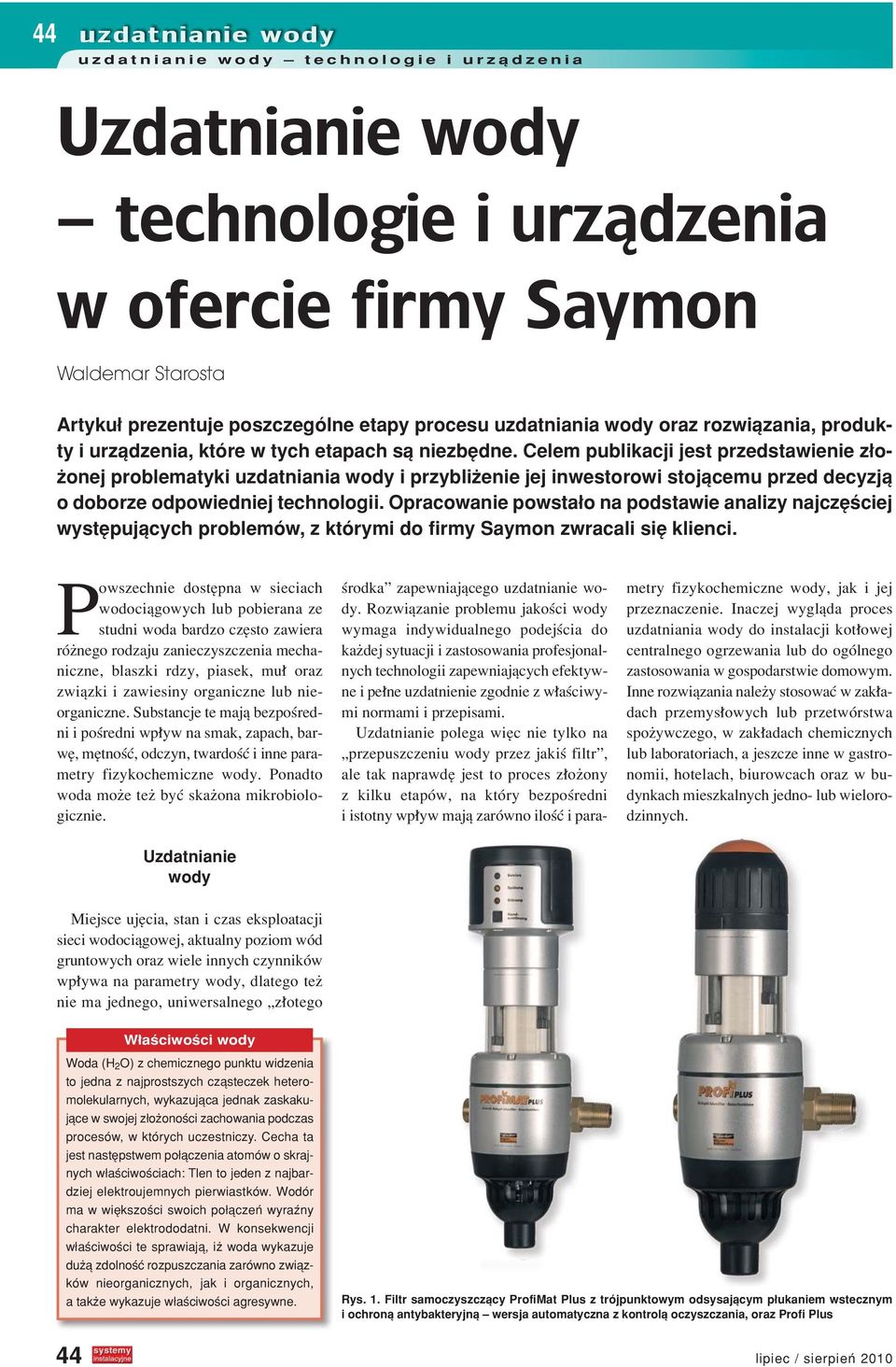 Opracowanie powsta o na podstawie analizy najczíúciej wystípujπcych problemûw, z ktûrymi do firmy Saymon zwracali sií klienci.