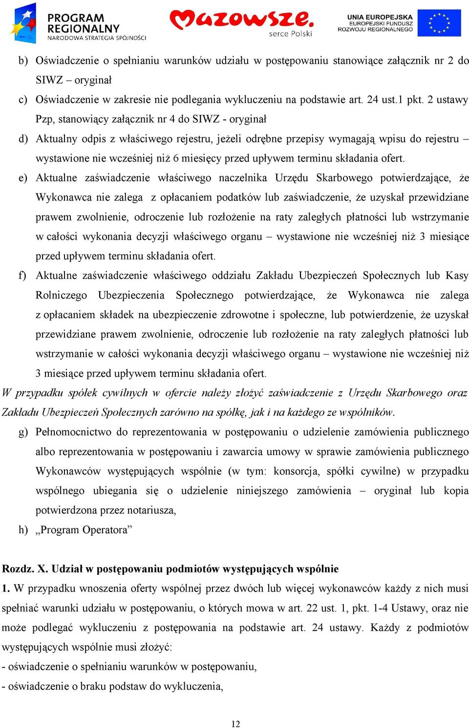 upływem terminu składania ofert.