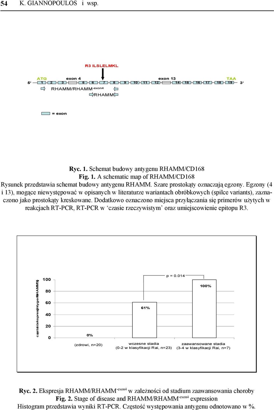 Dodatkowo oznaczono miejsca przyłączania się primerów użytych w reakcjach RT-PCR, RT-PCR w czasie rzeczywistym oraz umiejscowienie epitopu R3.