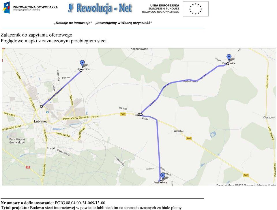 Poglądowe mapki z