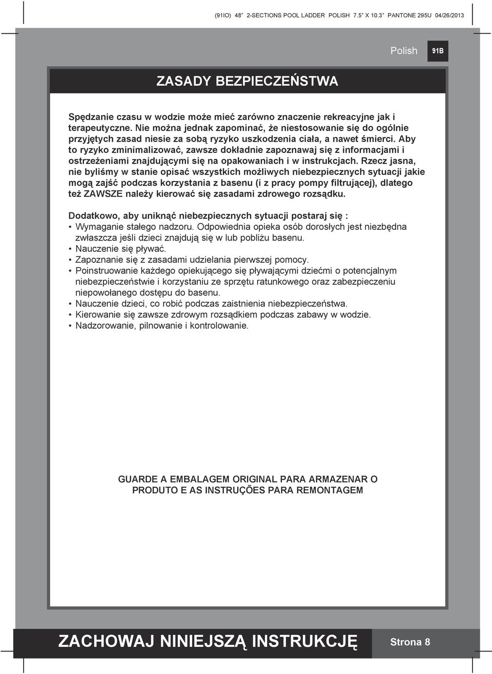 by to ryzyko zminimalizować, zawsze dokładnie zapoznawaj się z informacjami i ostrzeżeniami znajdującymi się na opakowaniach i w instrukcjach.