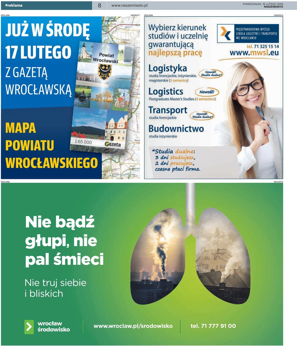 026043014 JUŻ W ŚRODĘ 17 LUTEGO Z GAZETĄ