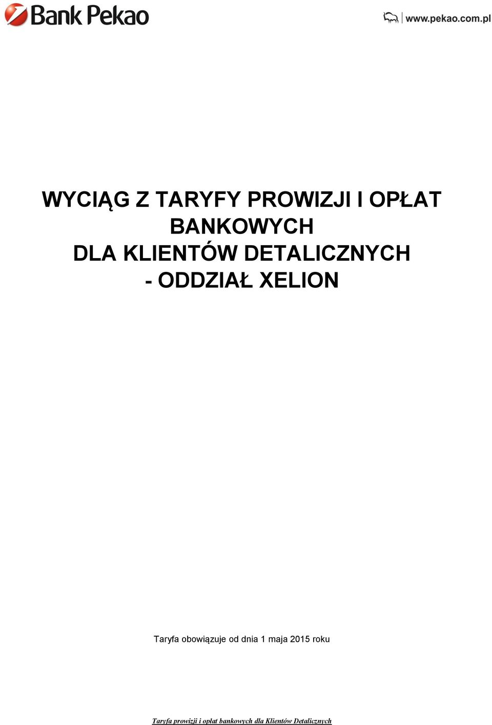 DETALICZNYCH - ODDZIAŁ XELION