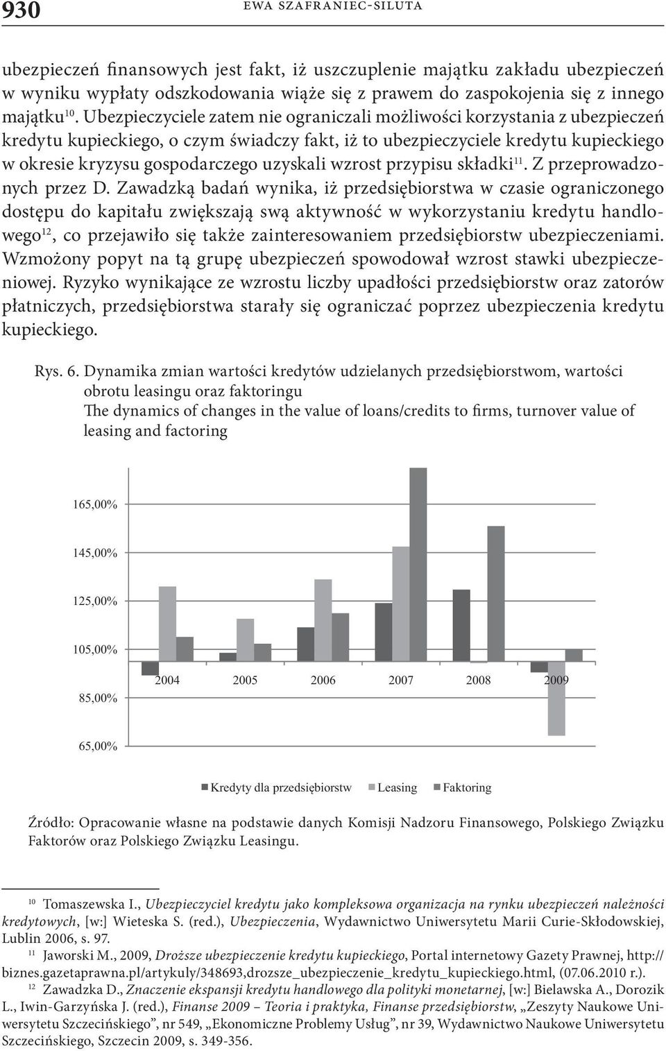 uzyskali wzrost przypisu składki 11. Z przeprowadzonych przez D.