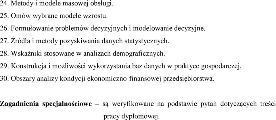 Wskaźniki stosowane w analizach demograficznych. 29.