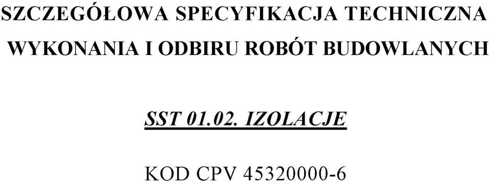 ODBIRU ROBÓT BUDOWLANYCH