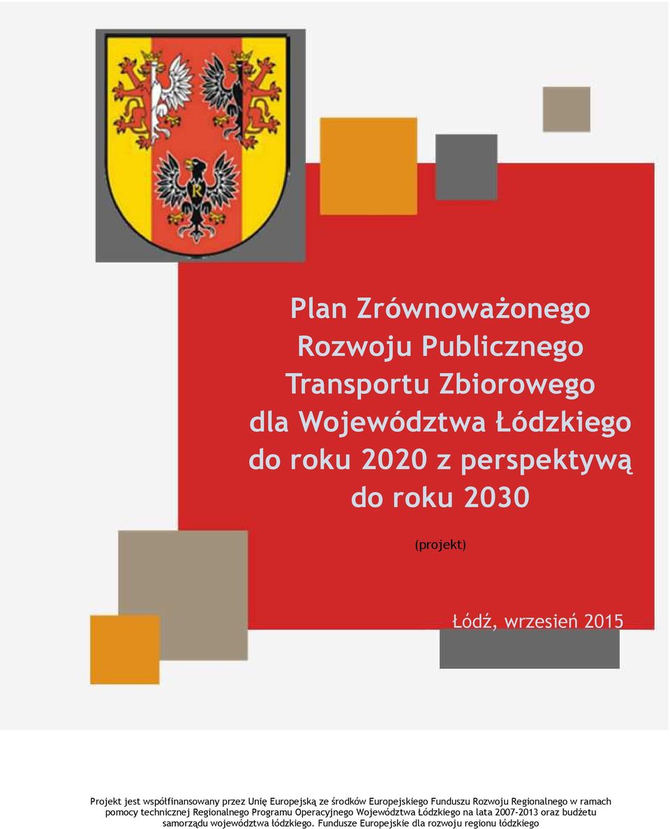 technicznej Regionalnego Programu Operacyjnego Województwa Łódzkiego na lata 2007-2013