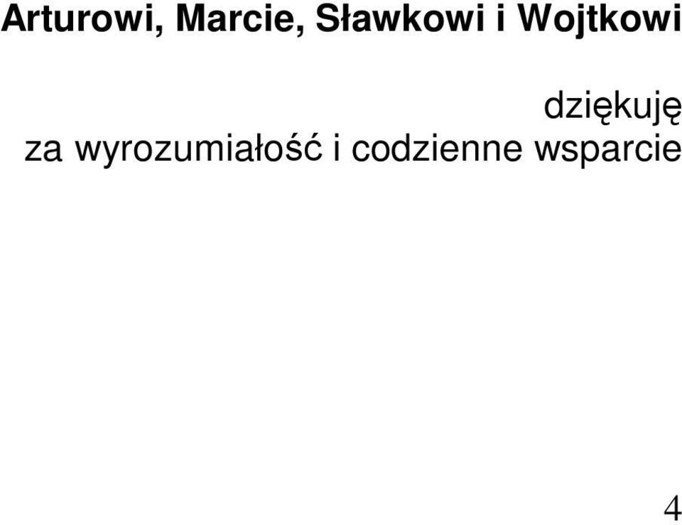 dziękuję za