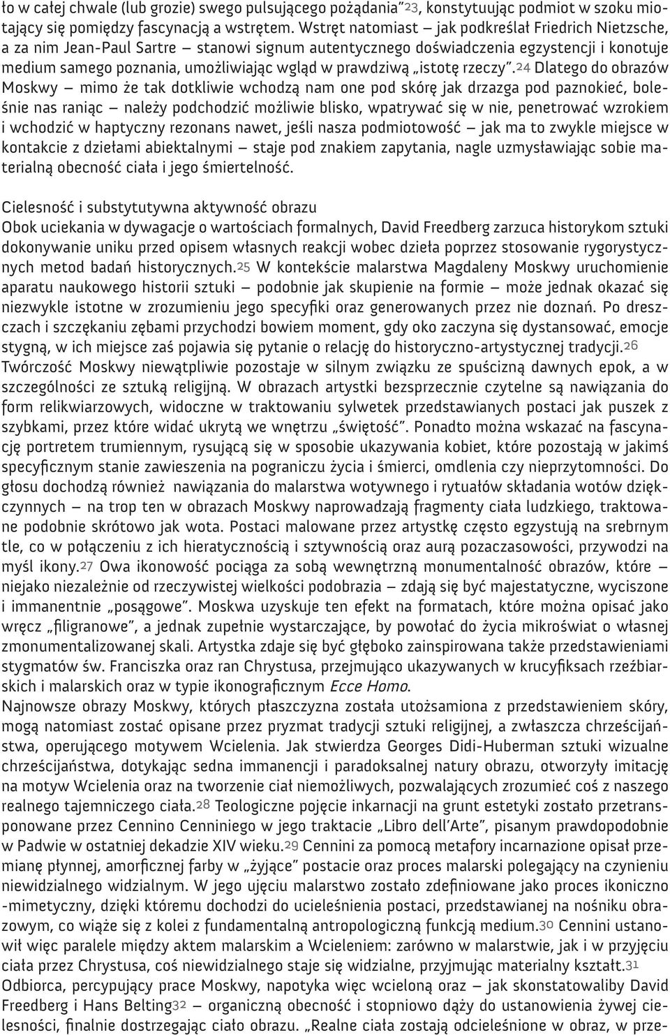 istotę rzeczy.
