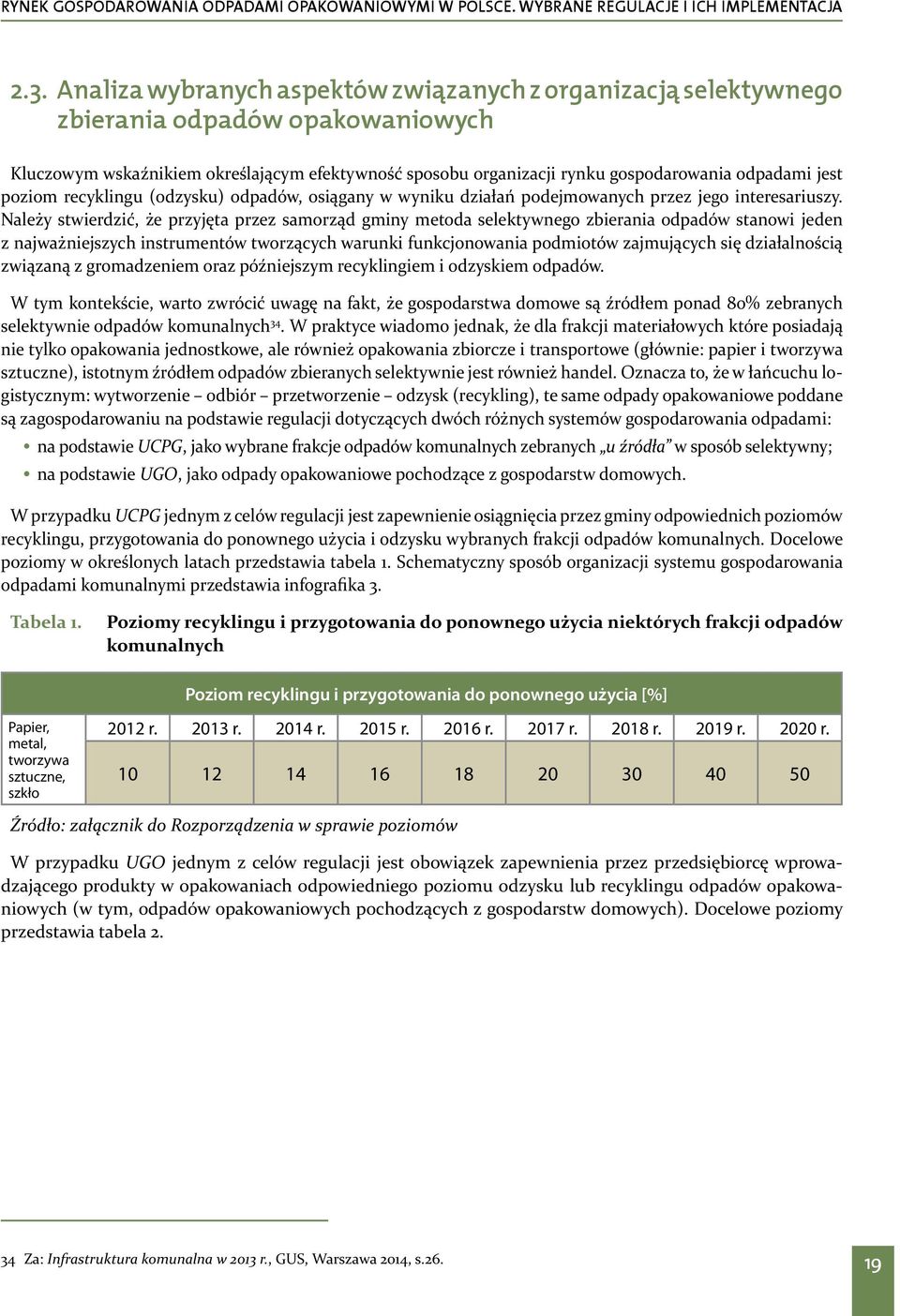 Należy stwierdzić, że przyjęta przez samorząd gminy metoda selektywnego zbierania odpadów stanowi jeden z najważniejszych instrumentów tworzących warunki funkcjonowania podmiotów zajmujących się