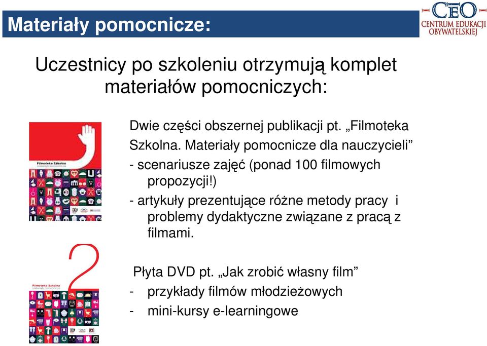 Materiały pomocnicze dla nauczycieli - scenariusze zajęć (ponad 100 filmowych propozycji!