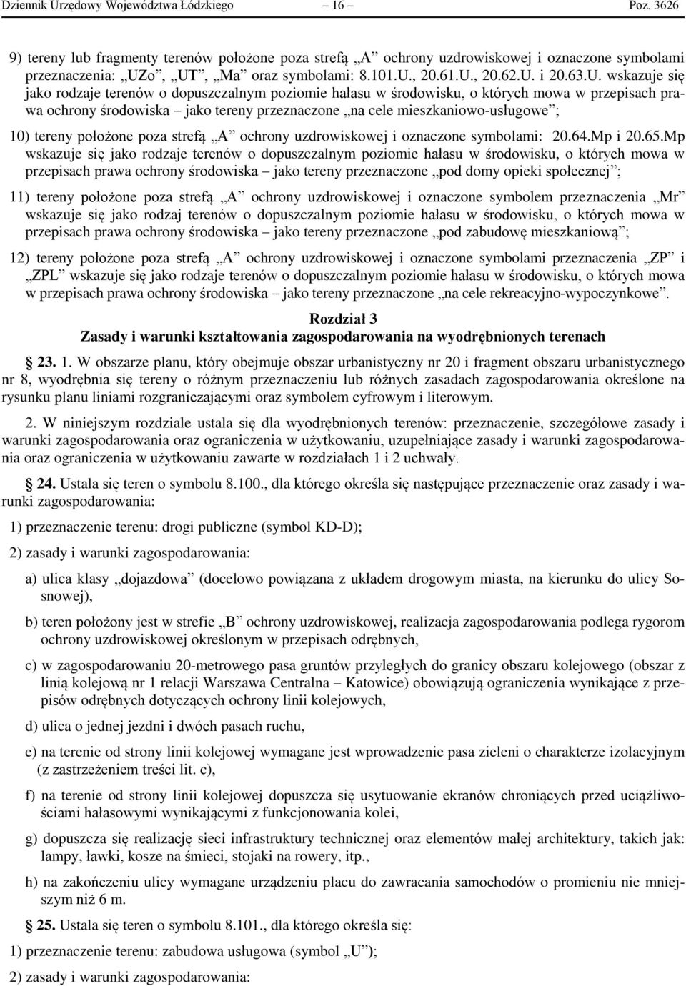 , 20.61.U.