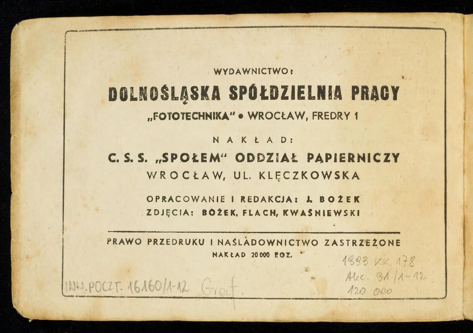KLĘCZKOWSKA OPRACOWANIE I REDAKCJA l J.